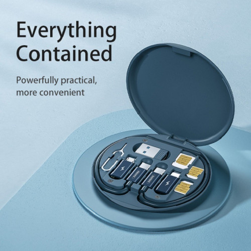 6 في 1 حامل رؤس شواحن متعدده مع وصلة