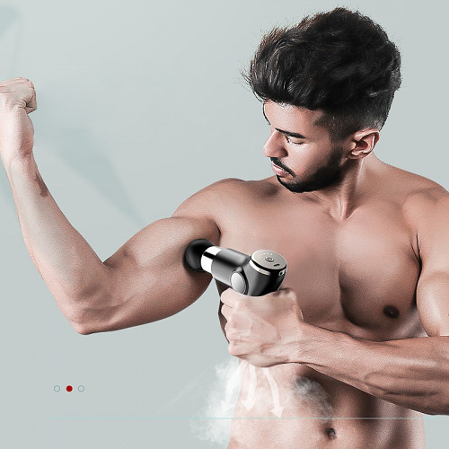 جهاز تدليك فاشيا صغير مع شاشة ال سي دي 4 رؤوس
