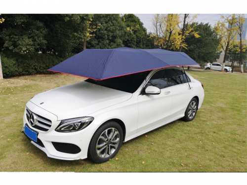 4.2m semi automatic car awning mobile carport awning