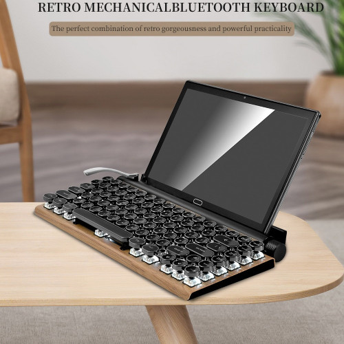 لوحة مفاتيح آلة كاتبة ريترو