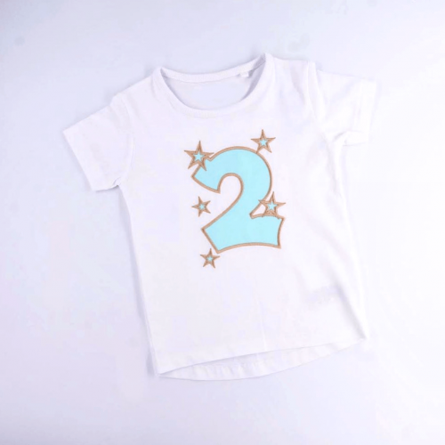 تيشرت تطريز عيد ميلاد ثيم النجوم - Star Embroidery