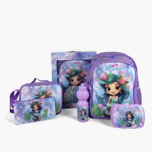 شنطه مدرسيه 5 قطع