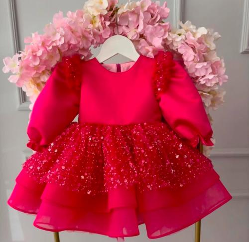 فستان حور  + اكسسوار شعر