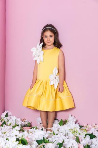 فستان سارا  + اكسسوار شعر