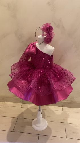 فستان الهناء + اكسسوار شعر