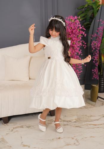 فستان أناقه الملوك  + اكسسوار شعر