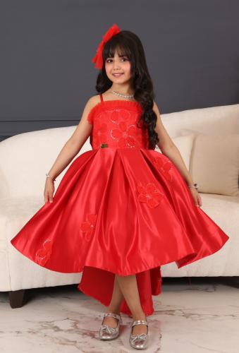 فستان روعه الحفل  + اكسسوار شعر