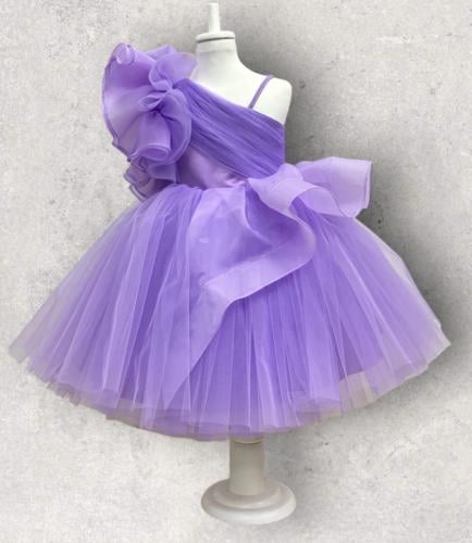 فستان ساندي + اكسسوار شعر