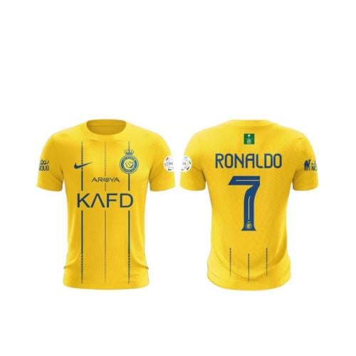 طقم النصر الاساسي ولادي نسخة رونالدو