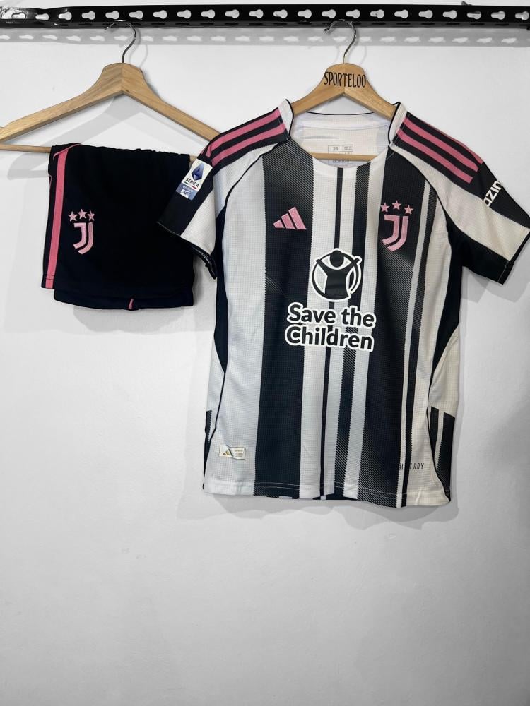 طقم يوفنتوس الاساسي 25_26 ولادي