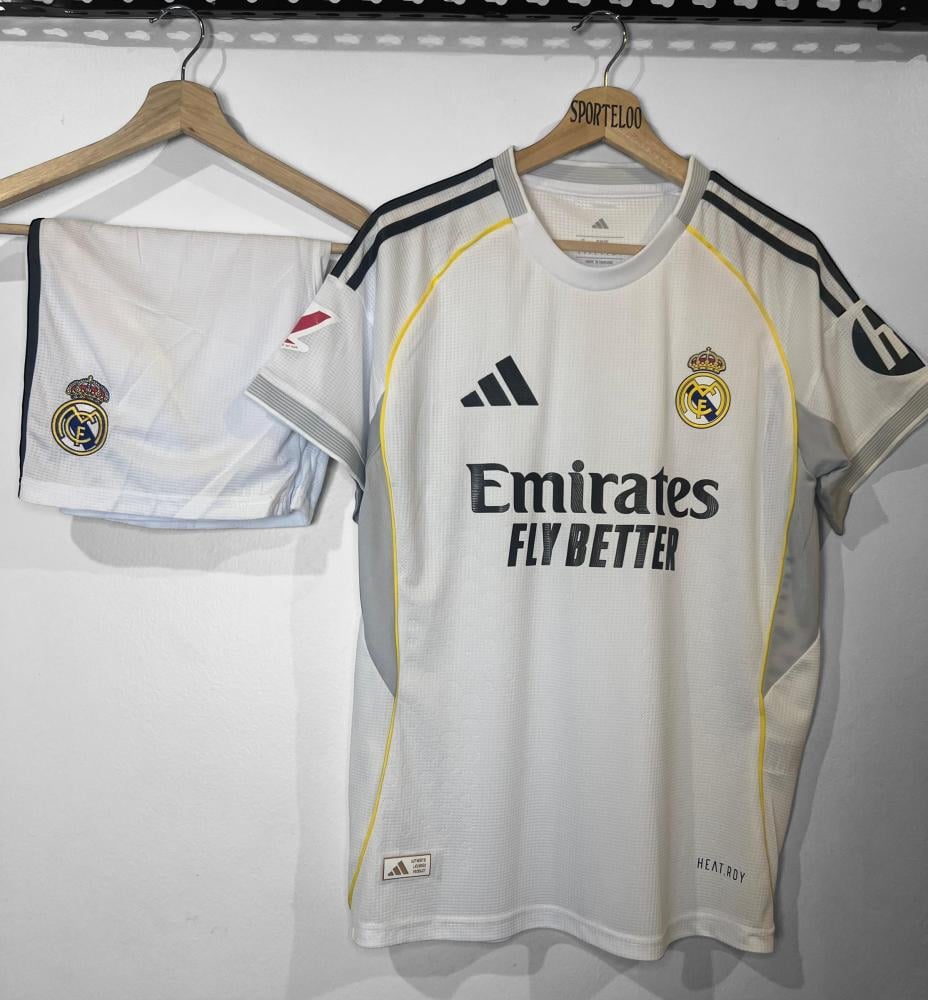 طقم ريال مدريد الاساسي جامبو 25_26