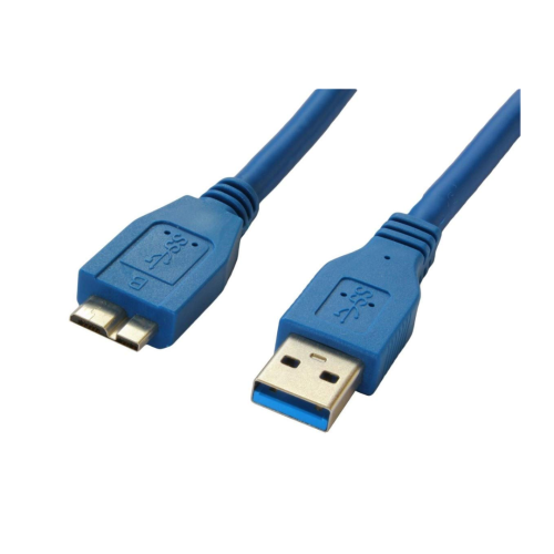 كيبل هاردسك USB 3.0 لون ازرق