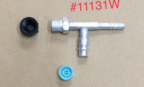 CONNECTOR 3-8  180D MALE O-RING WITH R-134A  VALVE LOW SIDE No 11131W