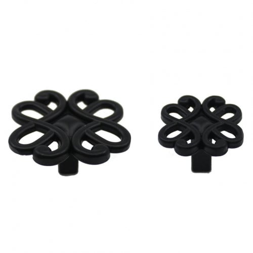 مقبض اثاث لون اسود مطفي