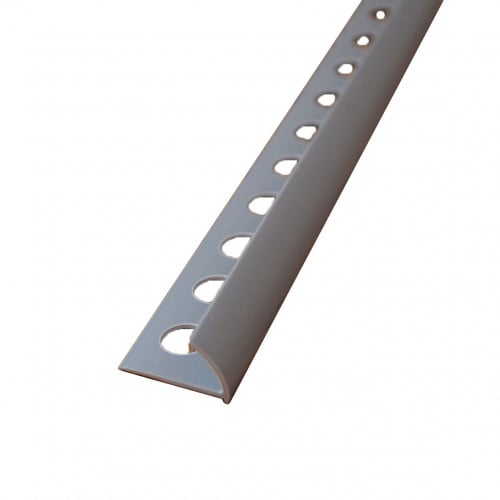 نهاية بلاط بلاستيك 6 ملي لون رمادي