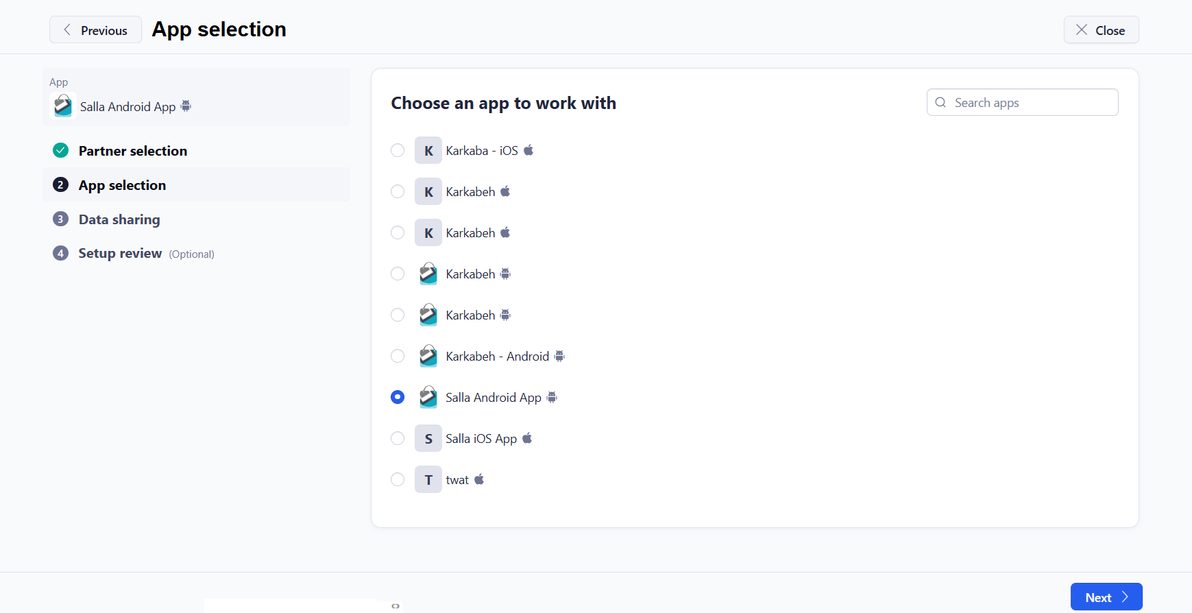 ربط تطبيقك مع منصات الإعلان من خلال Adjust