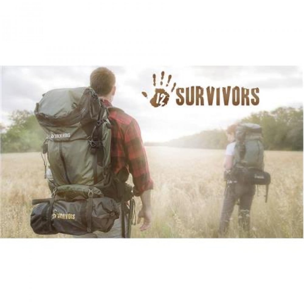 12   65    12 Survivors Windom 65 Hiking  Backpack - Oxygen and Helium