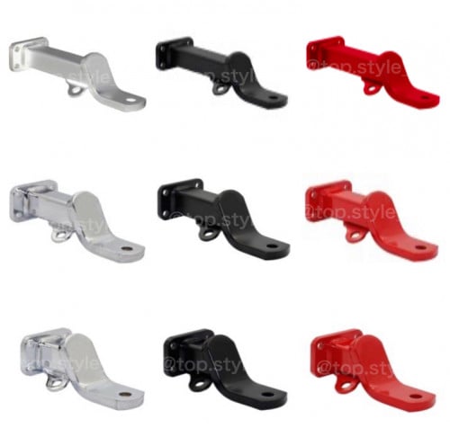 هوك 4 مسامير تصميم ياباني مع قاعده تأمين(كروم-اسود-احمر