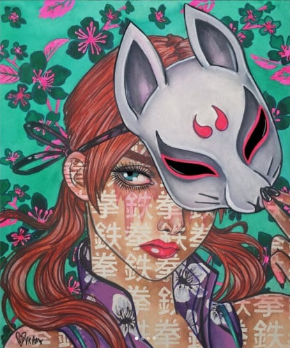 Tekken Kunimitsu Art by Vic Hollins