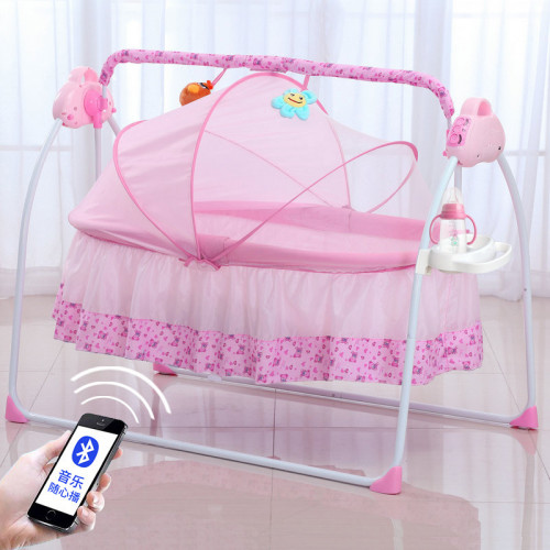 سرير اطفال صغير هزاز للمساعدة على النوم اسواق دندوني الالكترونية