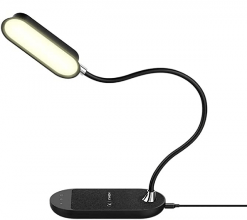 -- مصباح LED صغير مرن مع شاحن لاسلكي 10W من موماكس