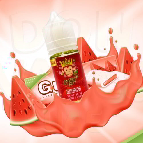 نكهة سولت ملك العلكة بطيخ Bubblegum Kings Watermelon Salt