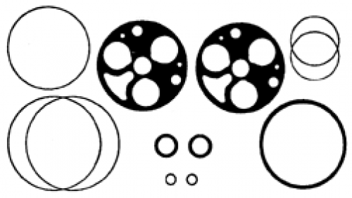 #10273A اصلاح كمبروسر هيتاشي / GASKET KIT FOR HITACHI COMPRESSOR MG110-123