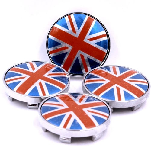 طقم غطاء جنوط عمومي علم بريطانيا مقاس 15