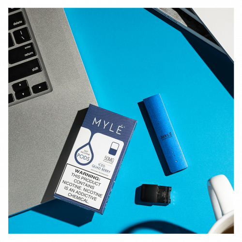 بودات مايلي ايسد كواد بيري الاصدار الرابع MYLE POD V4 ICED Quad Berry
