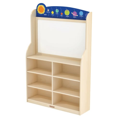 وحدة تخزين الفضاء مع لوح كتابة