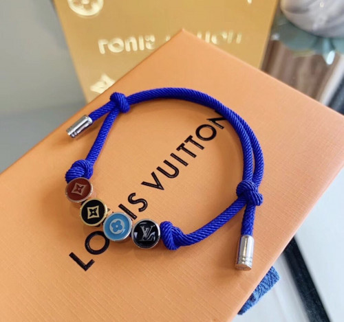 Lv colors bracelets on sale beads