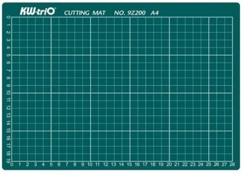147 - لوح تقطيع اخضر  ( KW-trio  -  ( A4