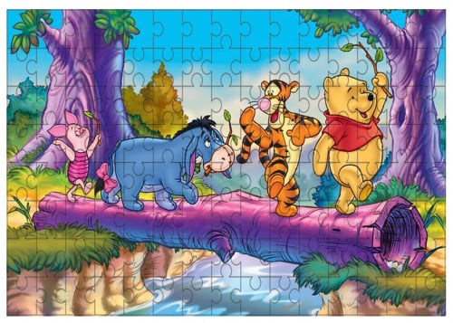 لعبة التركيب (puzzle ) ويني الدبدوب