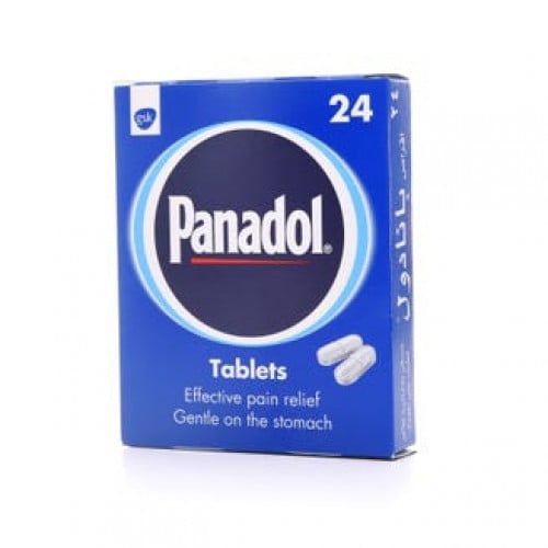 Panadol 500 mg Caplet 24 pcs | بانادول 500 مجم 24 قرص