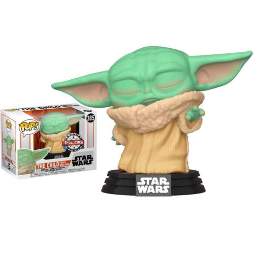 مجسم ماندولارين ذا شايلد عيون مغلقة - فنكو بوب 385