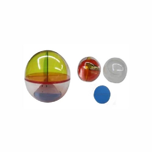 دراسة أجزاء الكرة بلاستيك شفاف 5 قطع