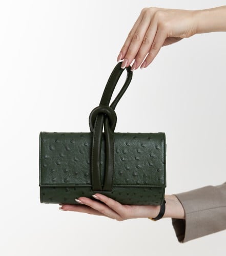 Mini Ostrich clutch