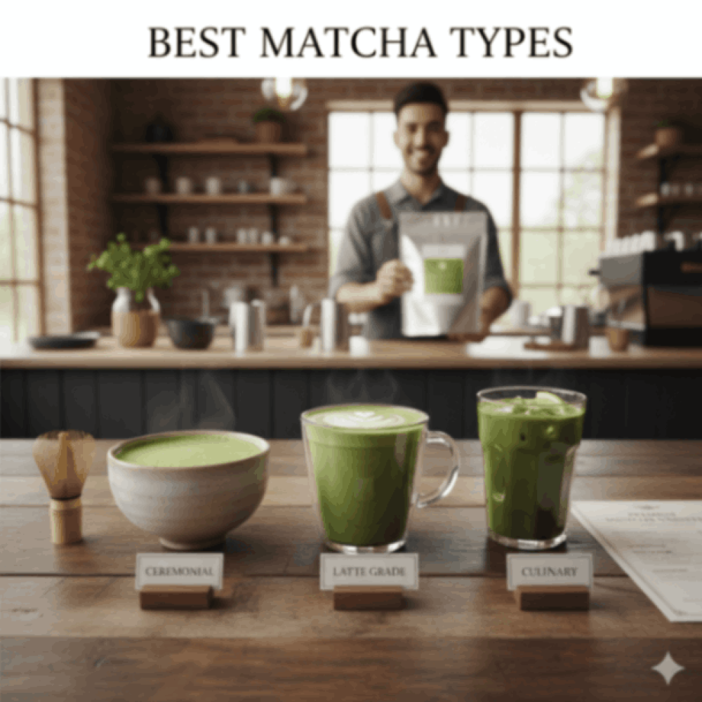 افضل انواع الماتشا