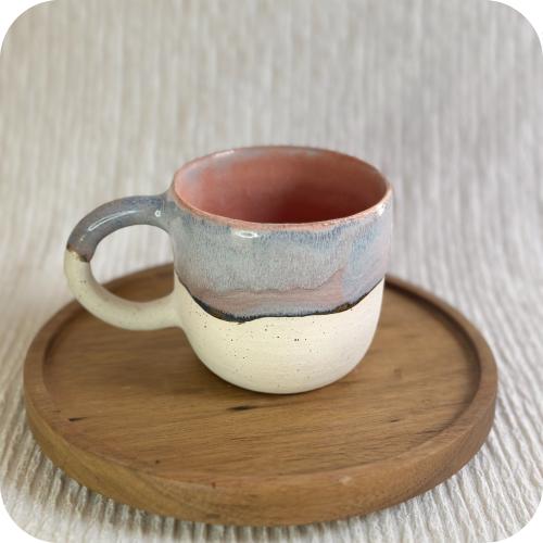 كوب خزف بألوان القليز