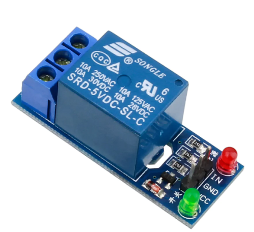 1way 5v relay module low level trigger with lamps