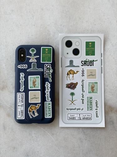 ستيكرات الجوال بشعار اليوم الوطني