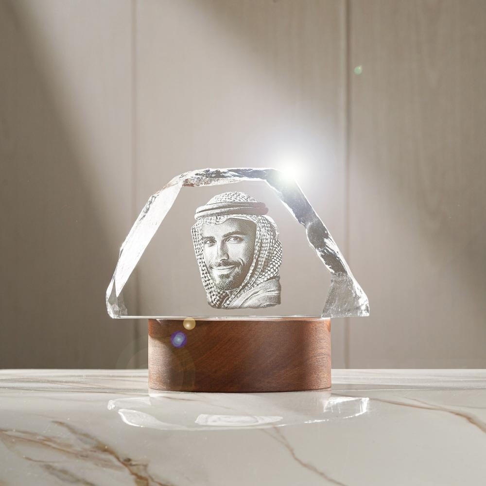 كريستال جبليد بحفر 3D