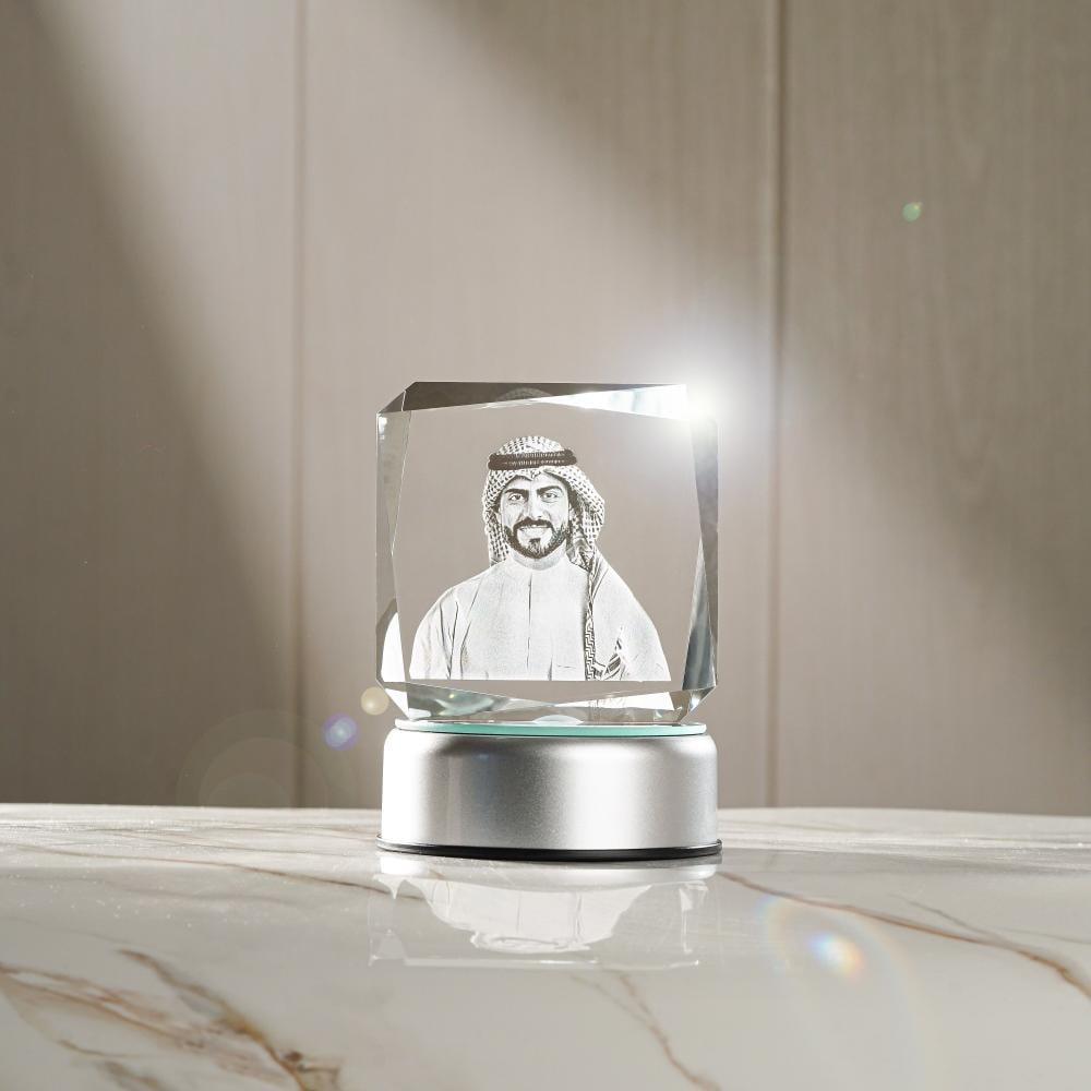 كريستال البرليان بحفر 3D