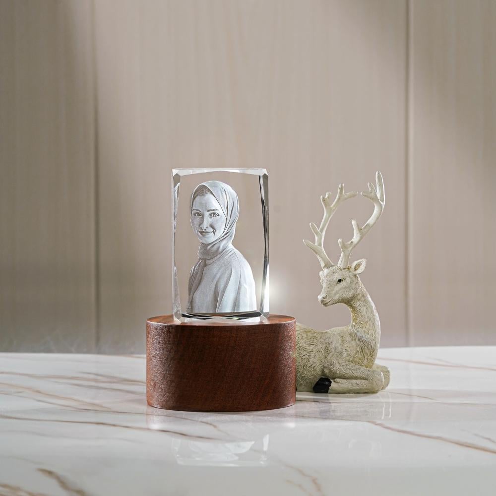 هدية كريستال بالاس بحفر 3D