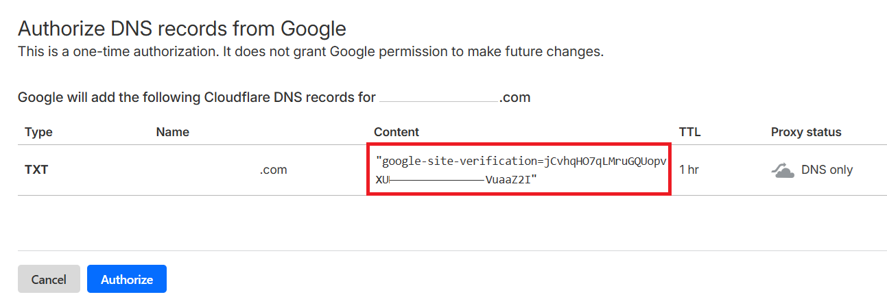 التحقق من ملكية الموقع عبر Google site verification