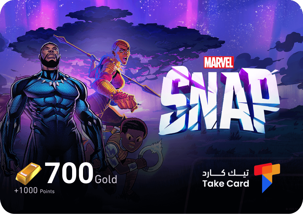 MARVEL SNAP 700 Gold + 1000 points