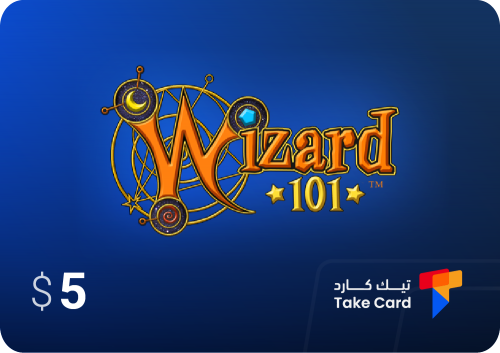 بطاقة 5$ لعبة Wizard 101