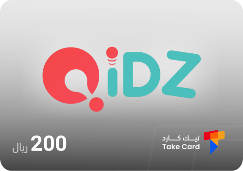 بطاقة كيدز 200 ريال Qidz