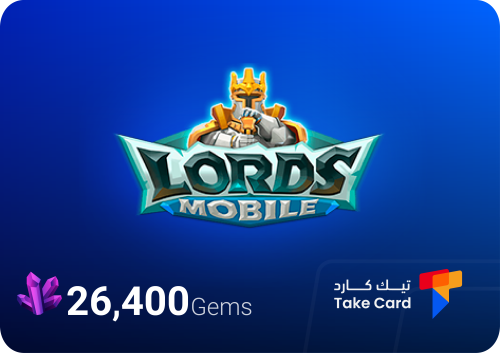 26,400 Gems لوردس موبايل Lords Mobile