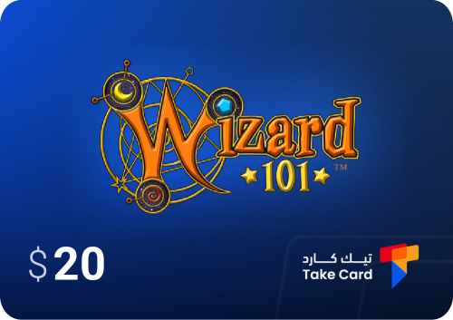 بطاقة 20$ لعبة Wizard 101